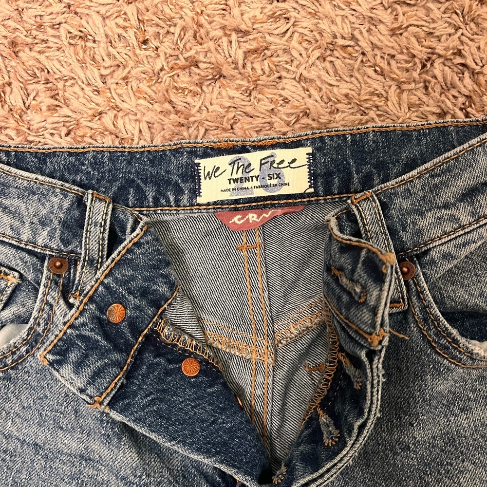 Free People CRVY jeans size 26